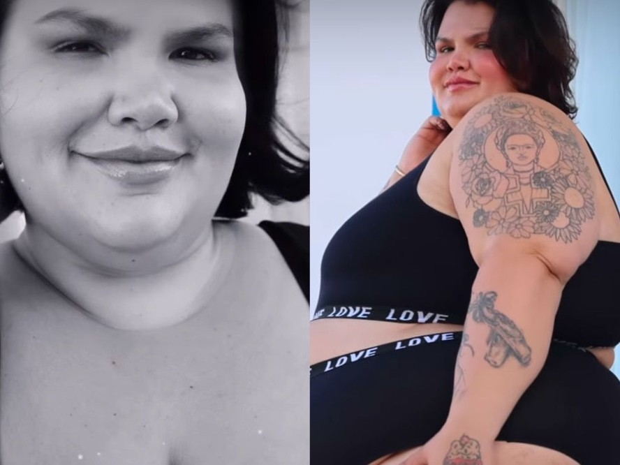 Thais Carla Posa De Lingerie E Fala De Amor Pr Prio