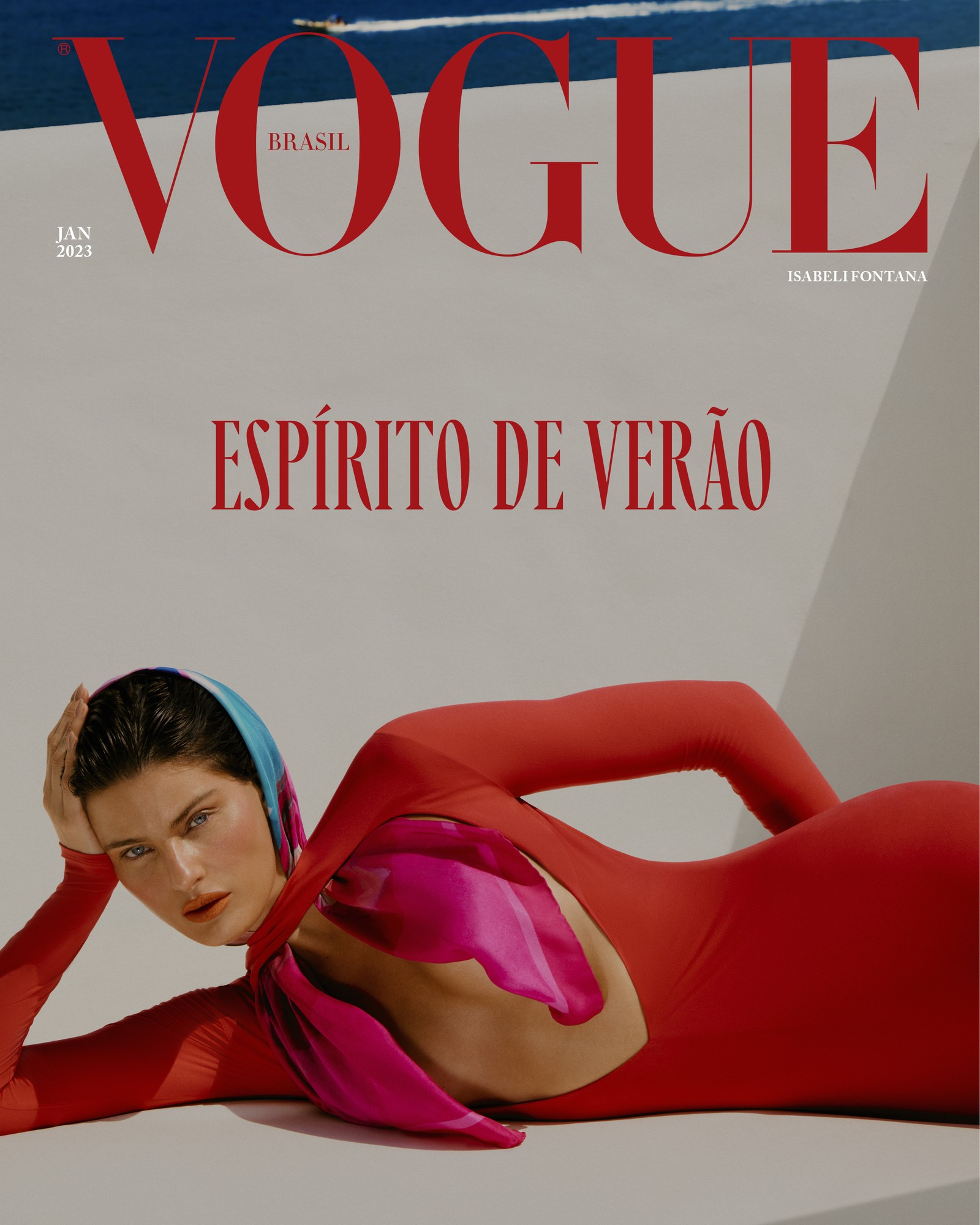 Vogue Brasil Janeiro 2023 — Foto: Vogue Brasil/ Lufré