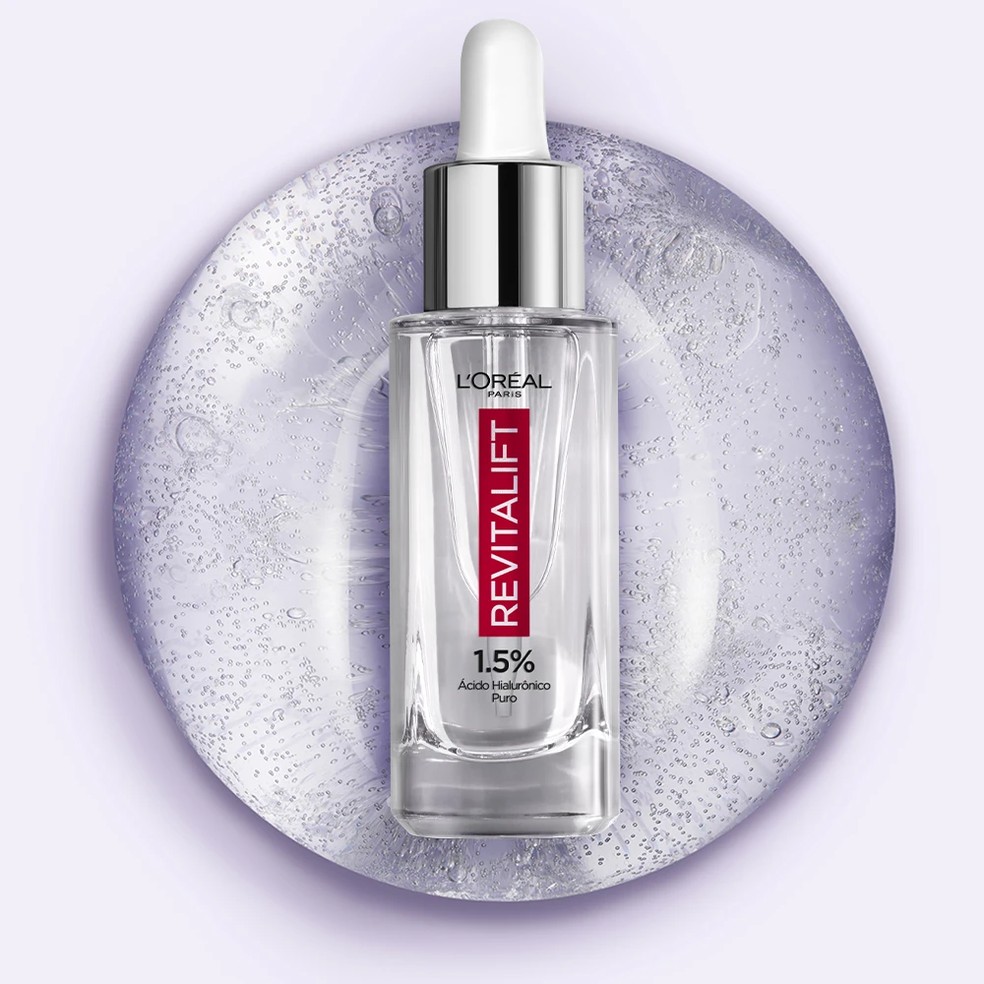 Sérum Revitalift 1,5% de Ácido Hialurônico Puro, L'Oréal Paris — Foto: Reprodução