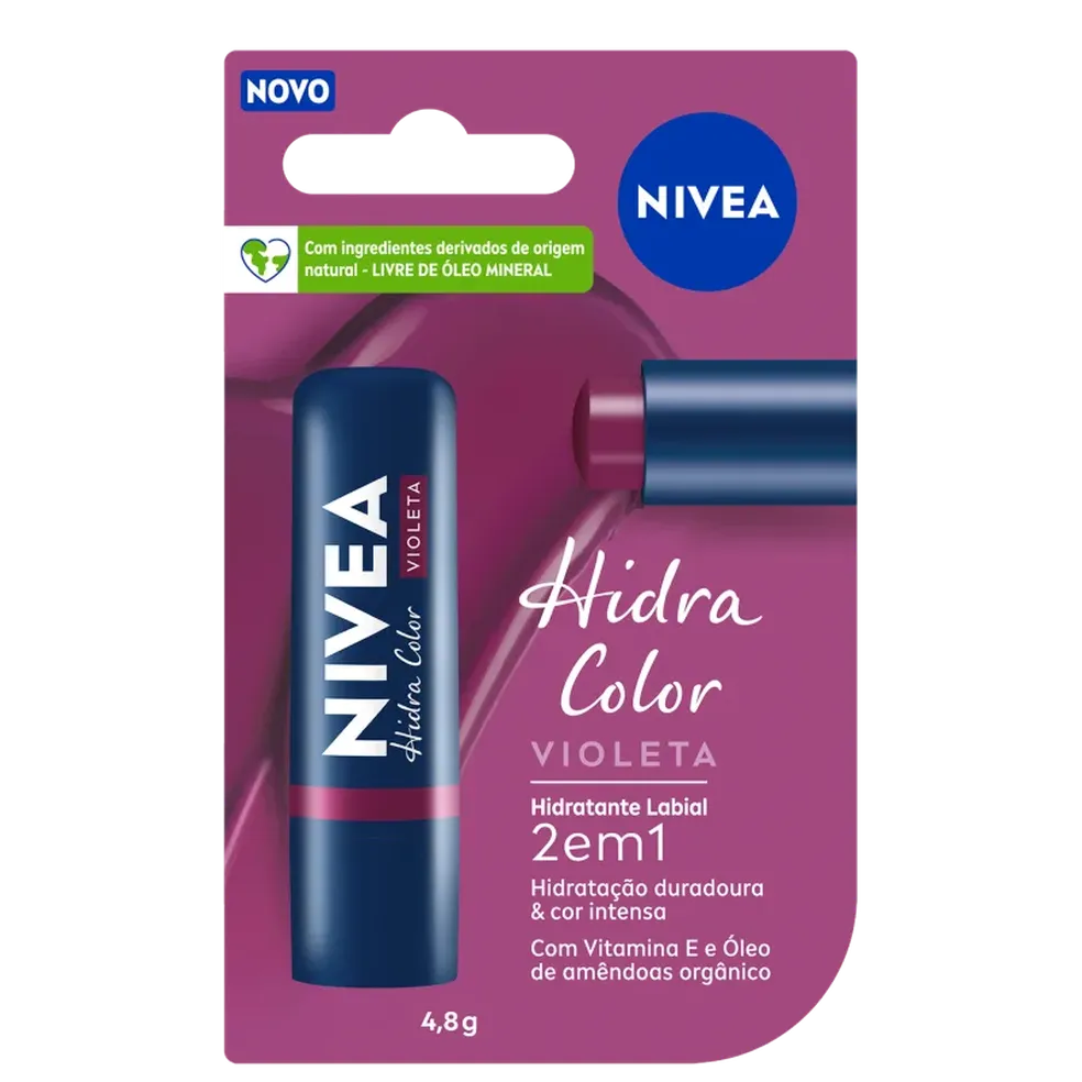 Hidra Color 2 em 1 Violeta, Nivea — Foto: Reprodução/ Amazon