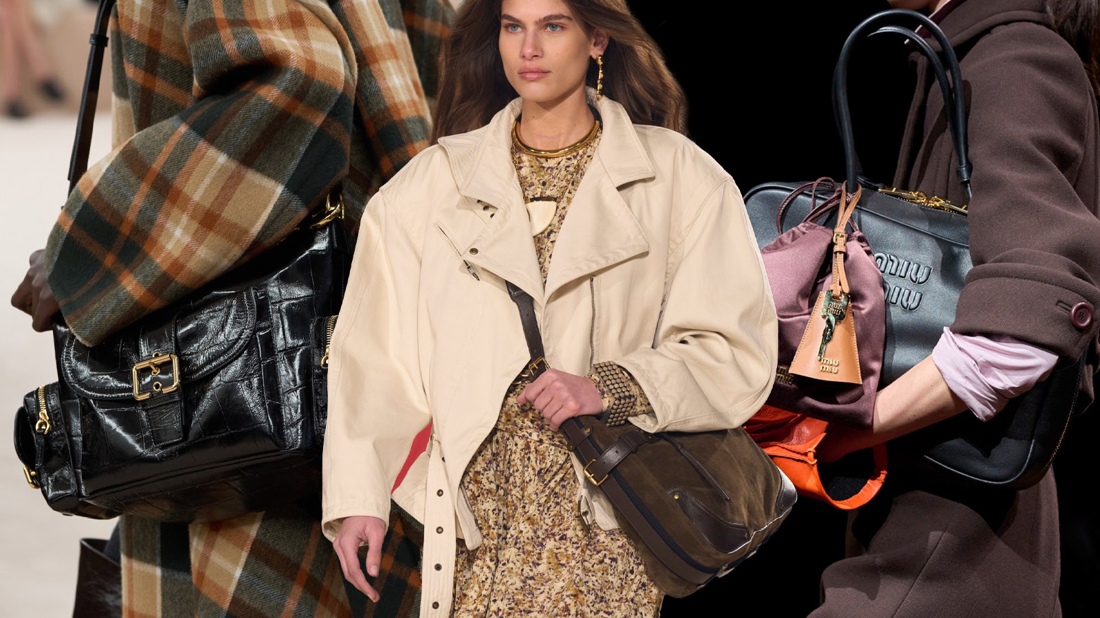 7 tendências de bolsas das passarelas de inverno 2024