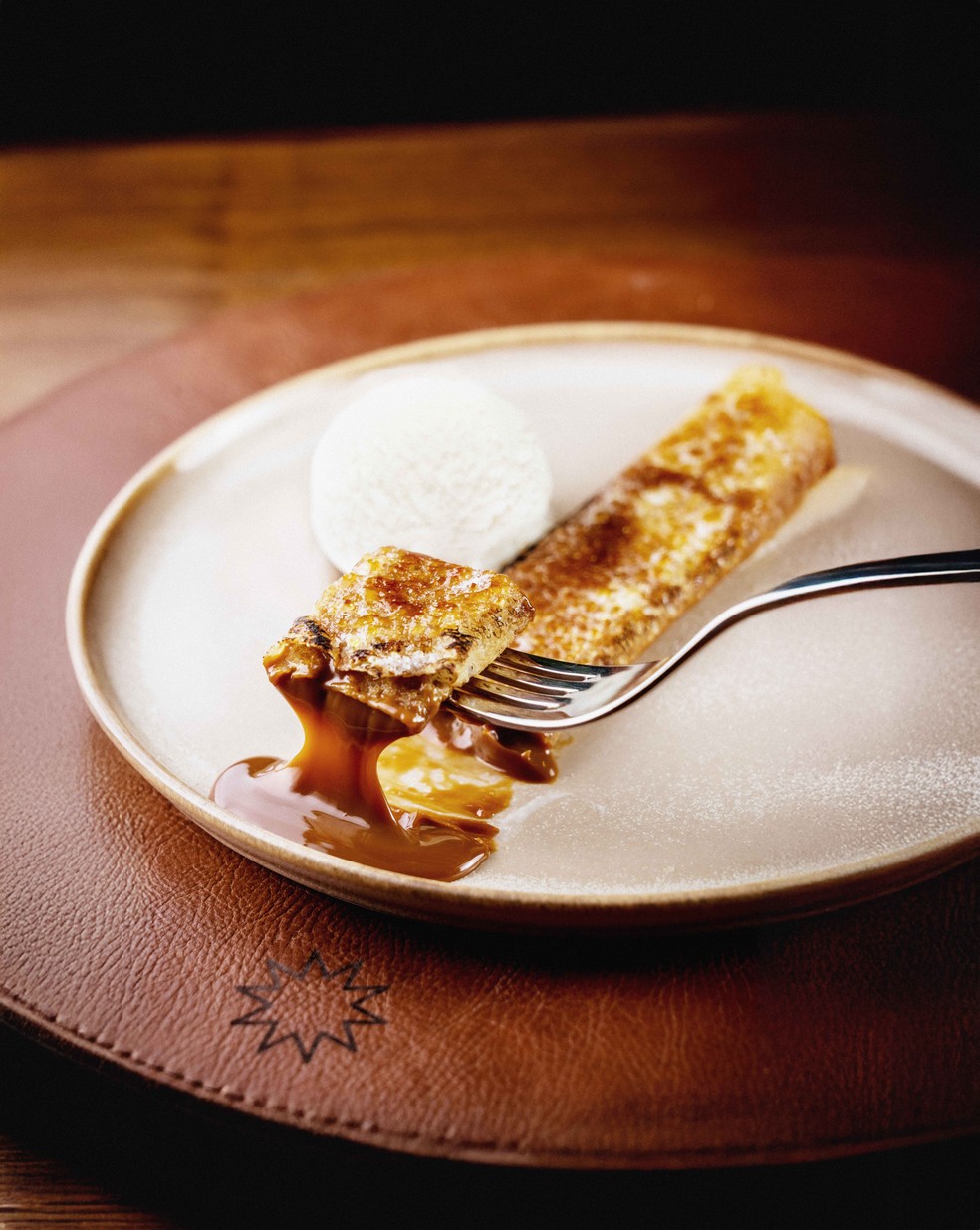 Panqueca de doce de leite do Cabaña Argentina — Foto: Divulgação/FREDERICO FILICO SOUZA