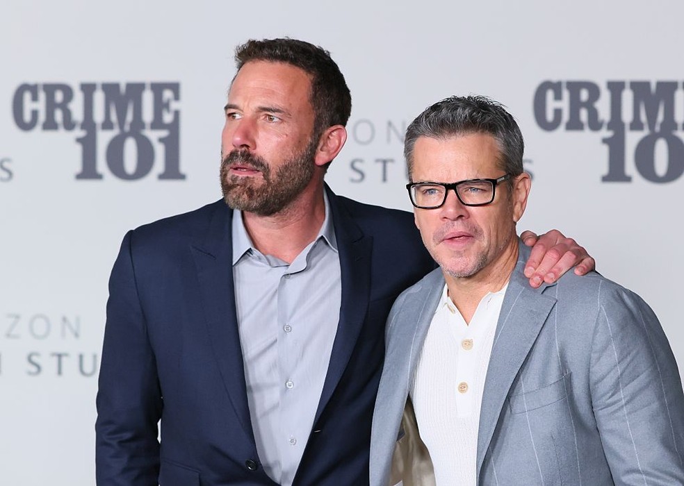 Ben Affleck e Matt Damon — Foto: GettyImages