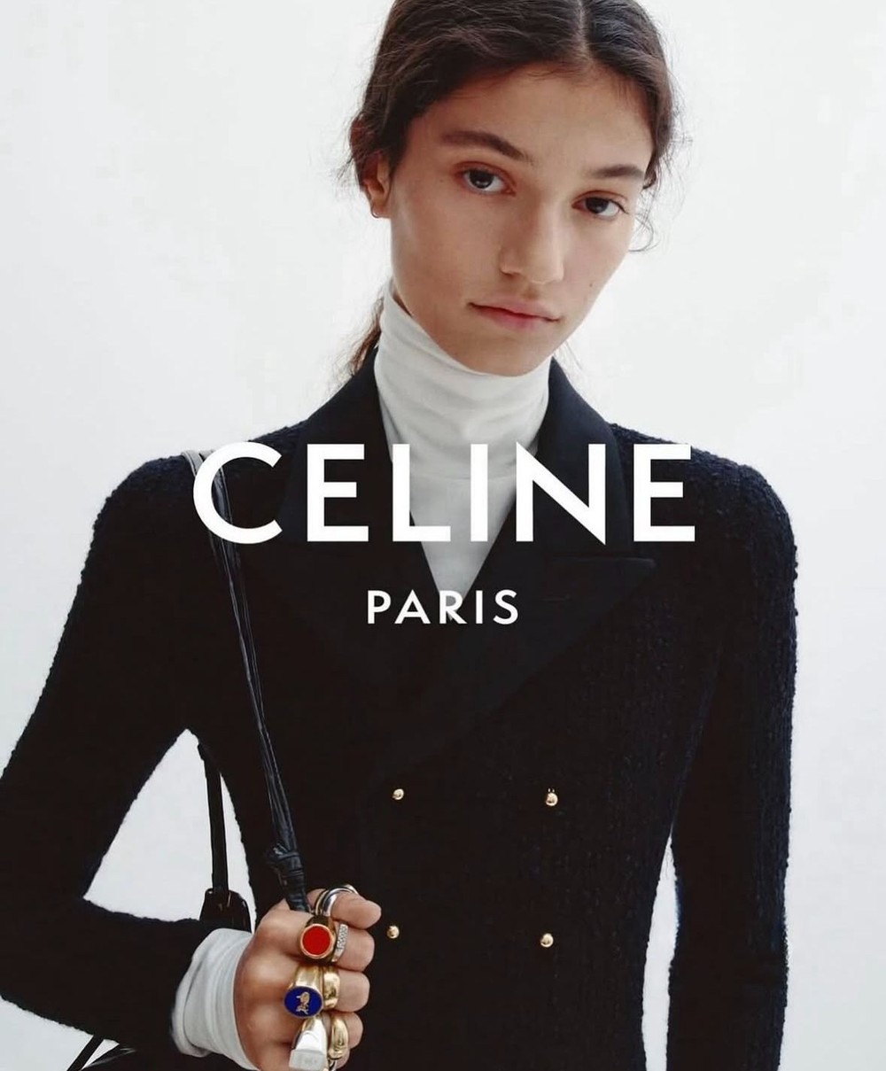 Enteada de Isabella Santoni estreia em Paris na passarela da Celine ...