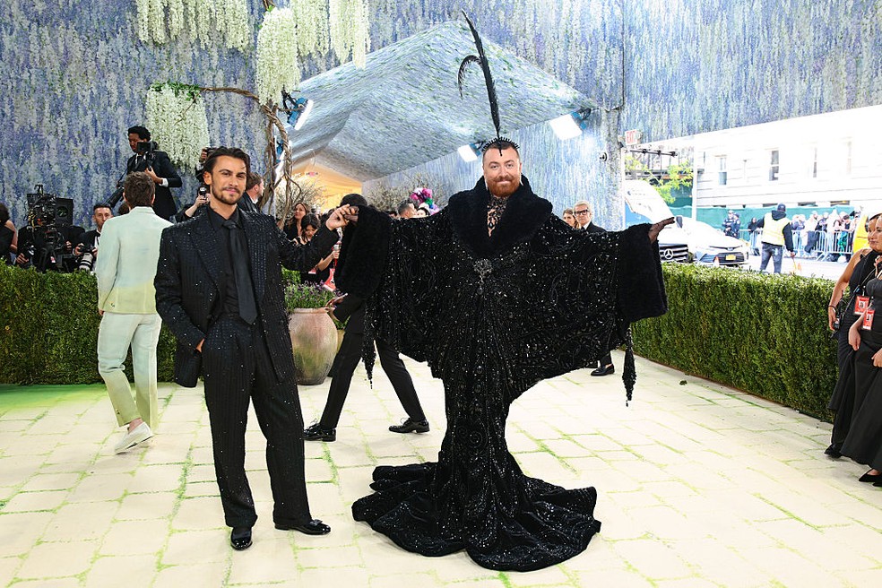 Christian Cowan e Sam Smith — Foto: GettyImages