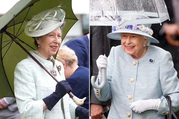 Princesa Anne emociona ao surgir com visual que relembra a rainha Elizabeth em evento no Palácio de Buckingham