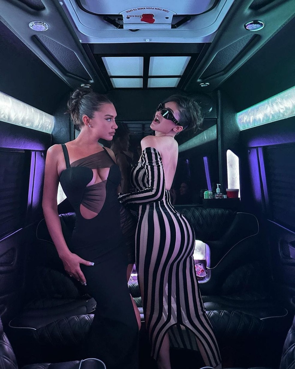 Anastacia Karanikolaou e Kylie Jenner — Foto: Reprodução/Instagram