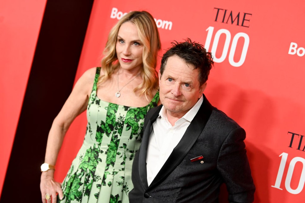 Michael J. Fox e Tracy Pollan — Foto: GettyImages