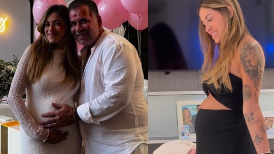 Leandro Hassum se derrete ao mostrar filha grávida: "Sou babão mesmo"