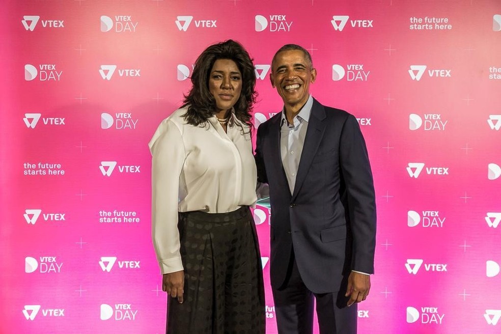 Rachel e Obama (Foto: Divulgação) — Foto: Vogue