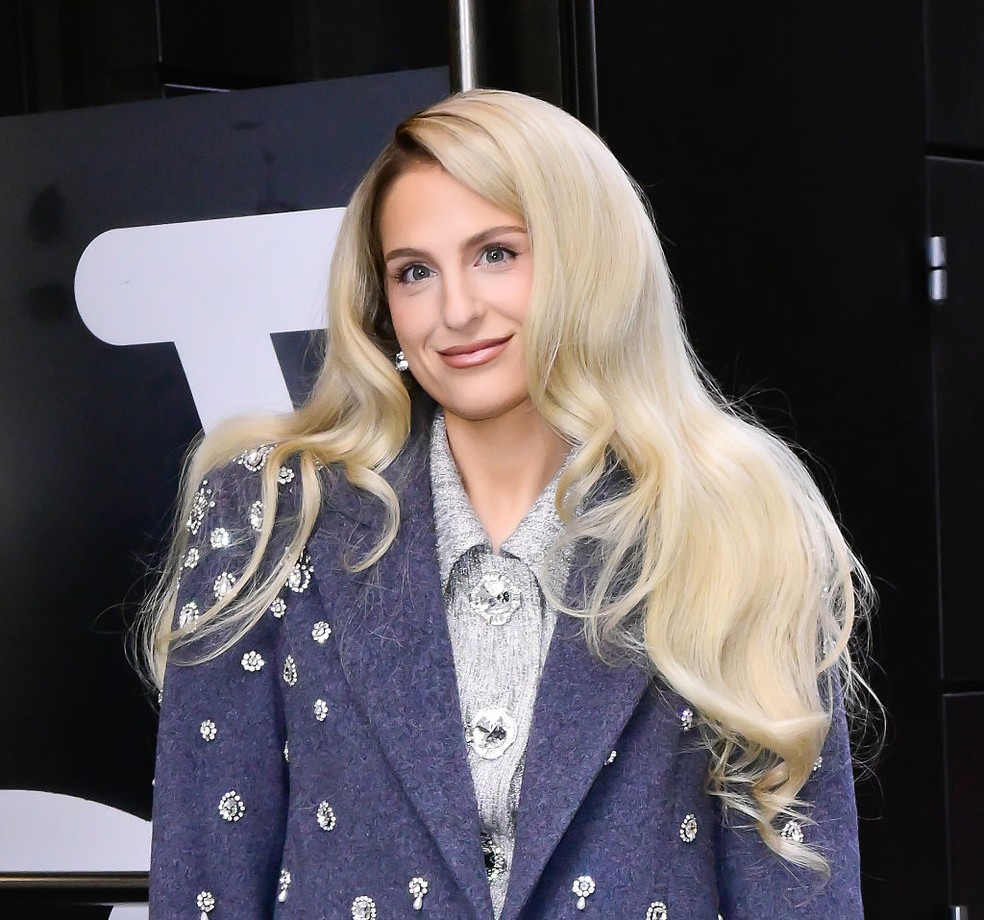 Meghan Trainor antes da mudança de visual — Foto: GettyImages
