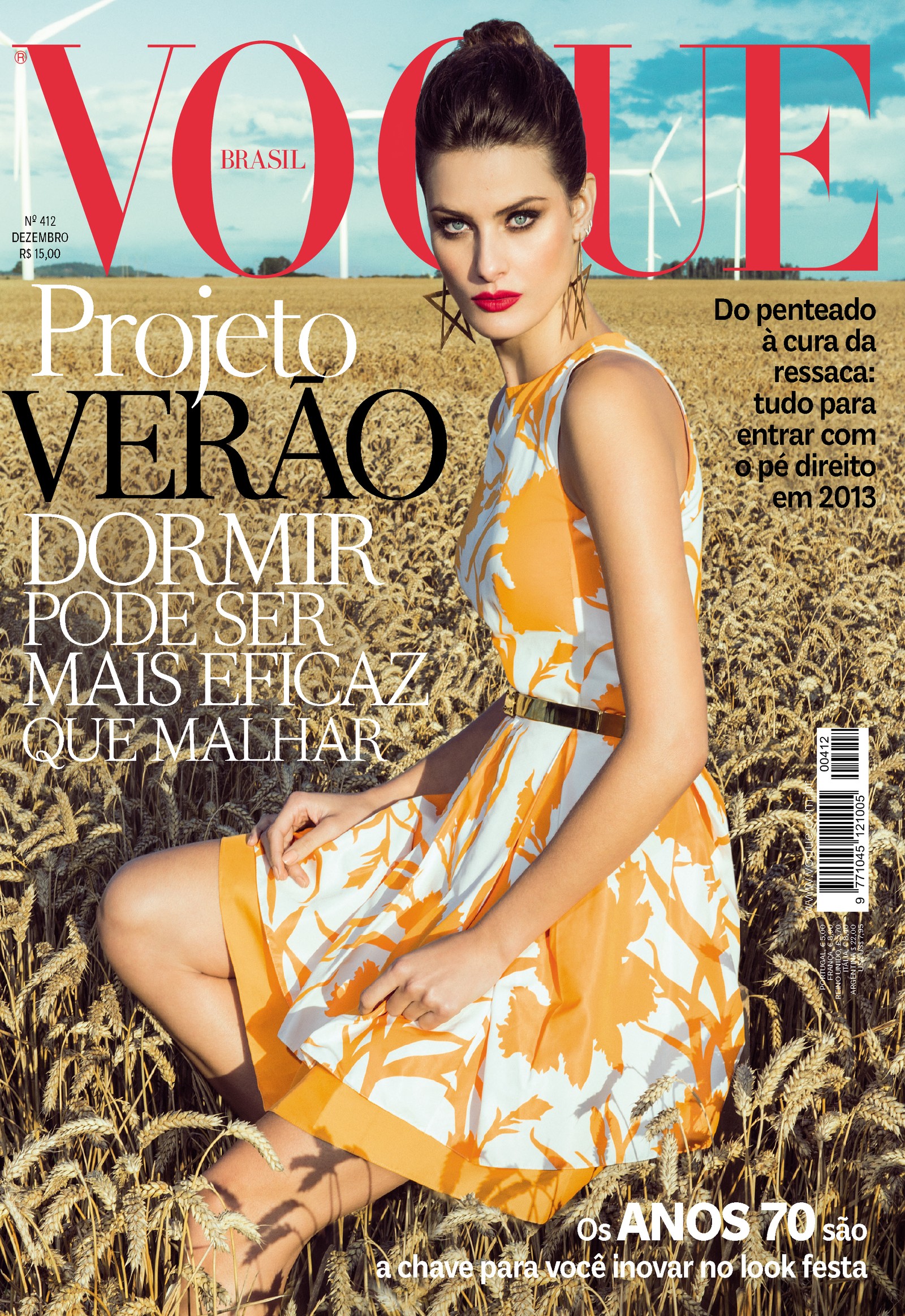 Isabeli Fontana na Vogue Brasil (2012) — Foto: Vogue Brasil