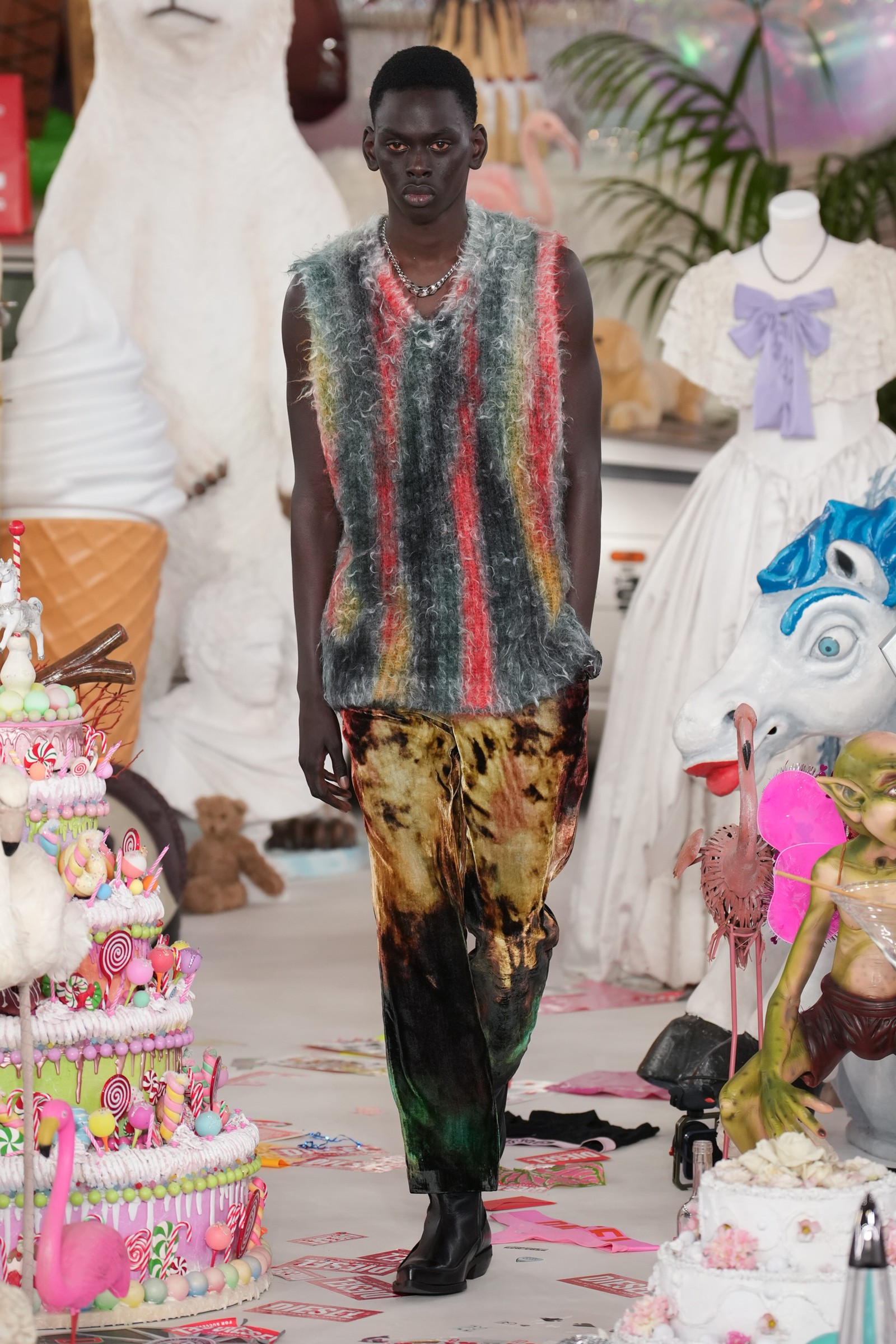 Diesel | Milão | Inverno 2026 — Foto: Launchmetrics Spotlight