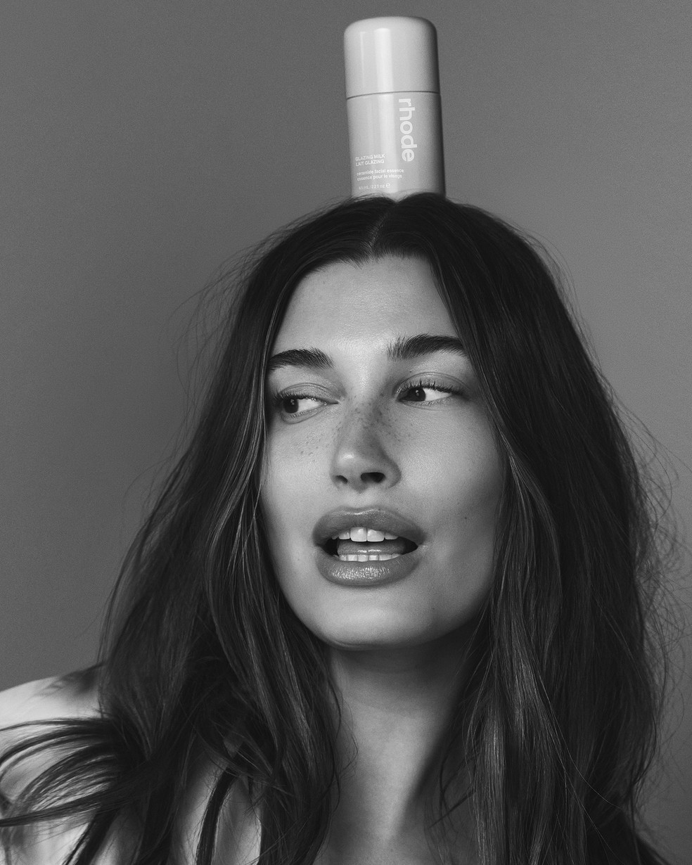 Hailey Bieber fundou a Rhode Skin em 2022 — Foto: @rhode
