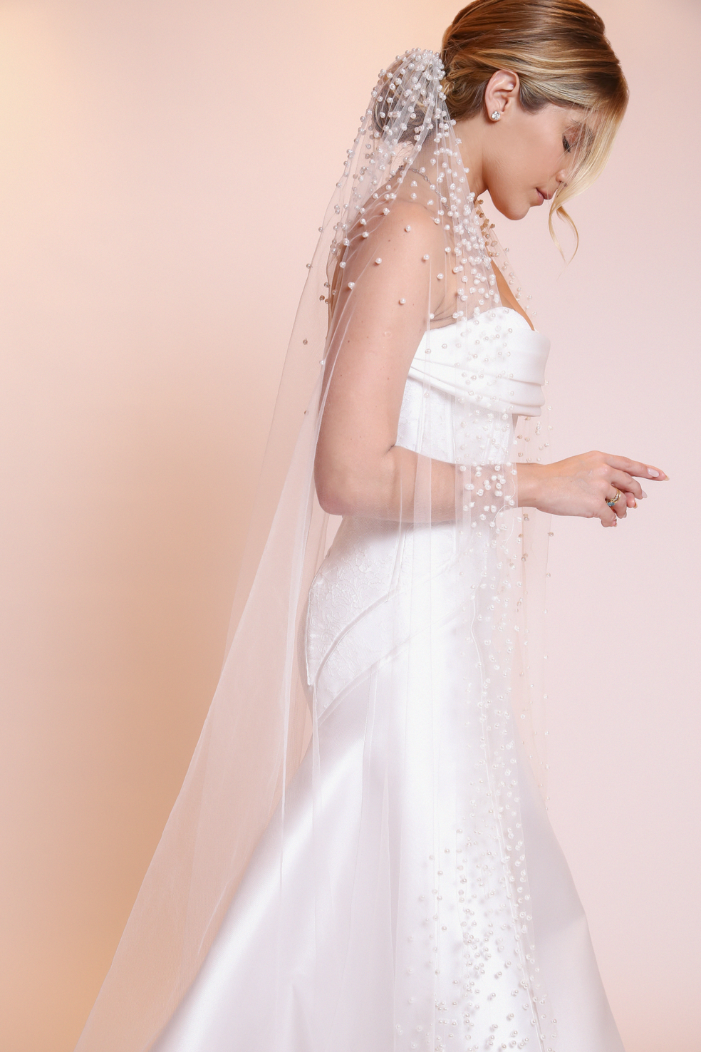 O vestido de noiva de Isabella Santoni — Foto: Wellington Marques / Divulgação