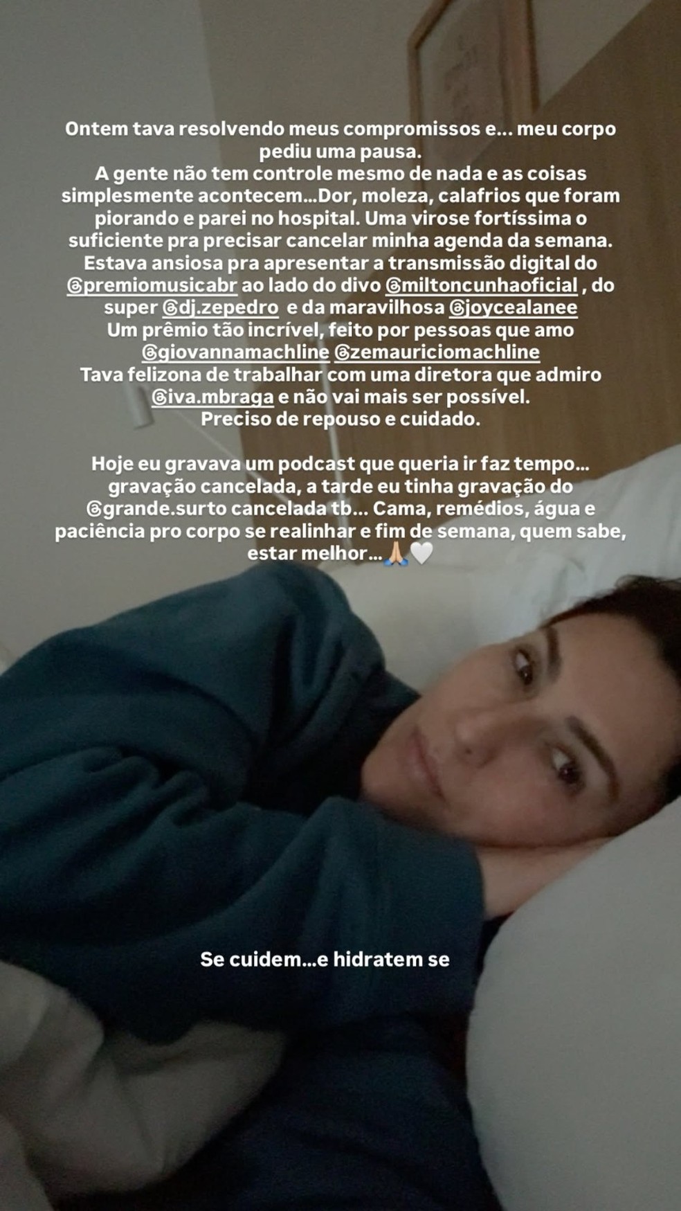 Fernanda Paes Leme — Foto: Reprodução/Instagram