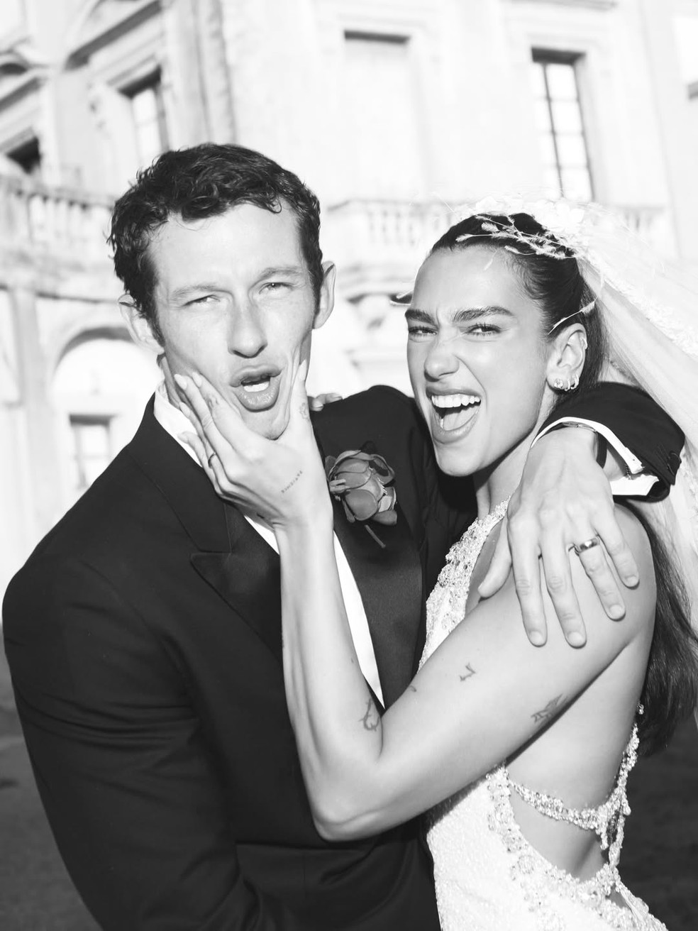 Dua Lipa e Callum Turner — Foto: reprodução/instagram