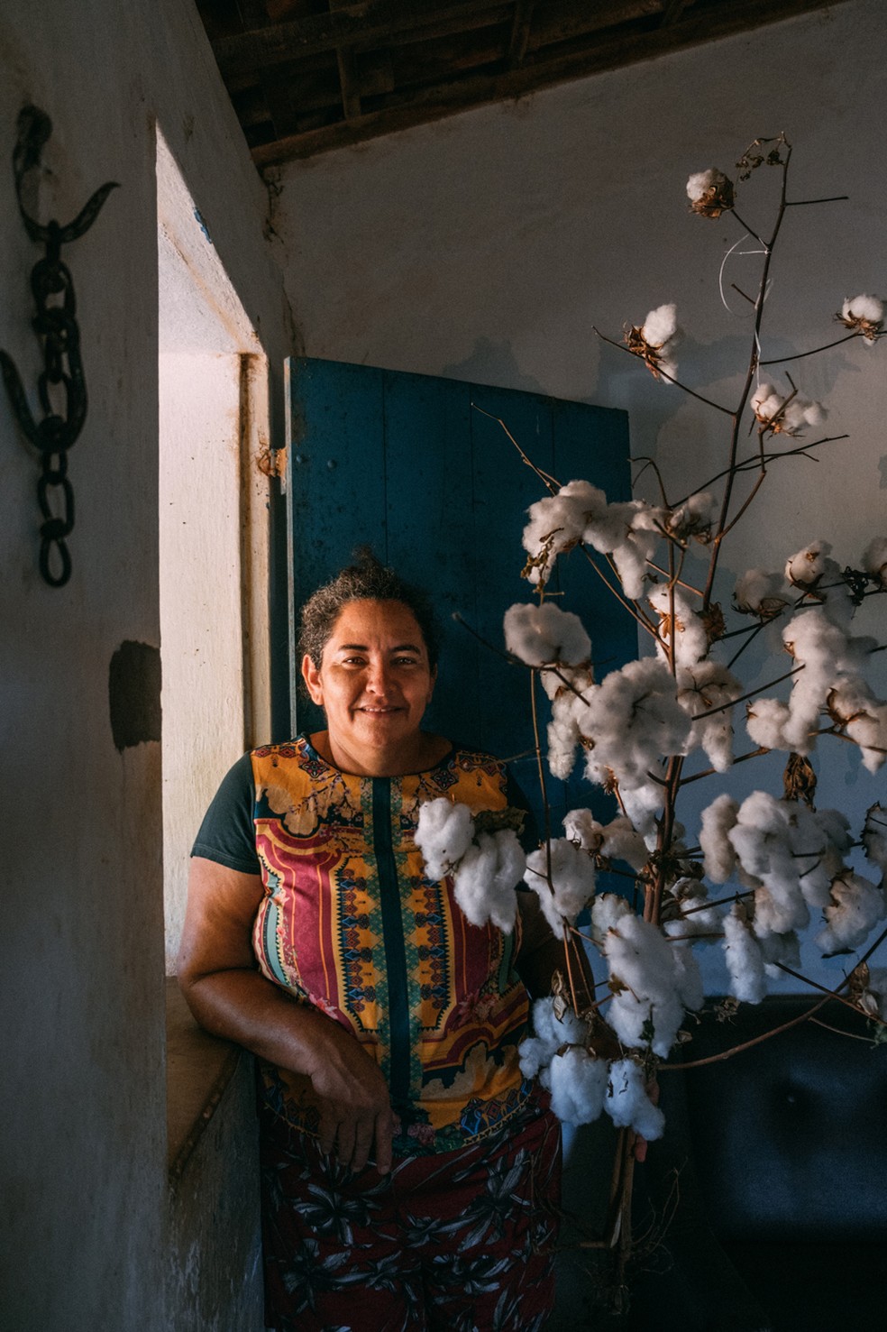 Maria Azevedo de Brito, agricultora — Foto: Lara Dias