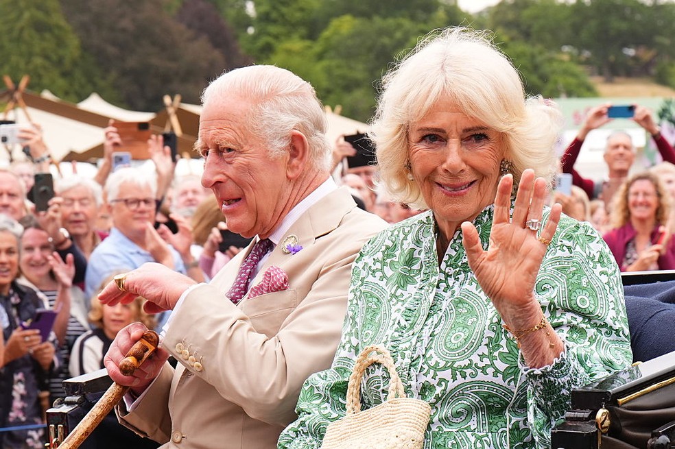 Rei Charles e Rainha Camilla — Foto: GettyImages