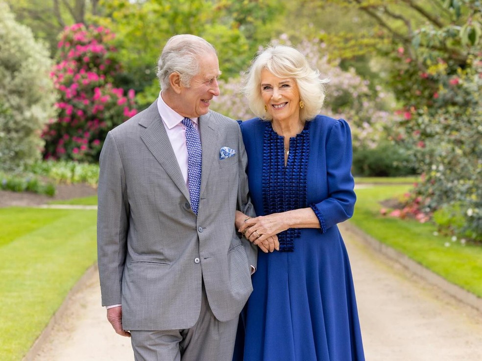 Família Real anuncia retorno de Rei Charles  às funções públicas — Foto: reprodução/instagram