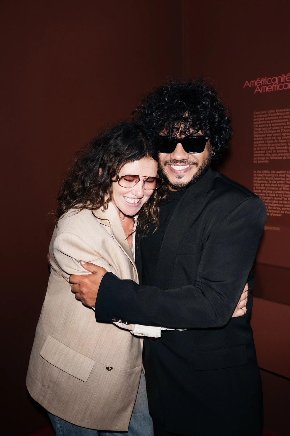Katie Grand e Rafael Pavarotti — Foto: German Larkin