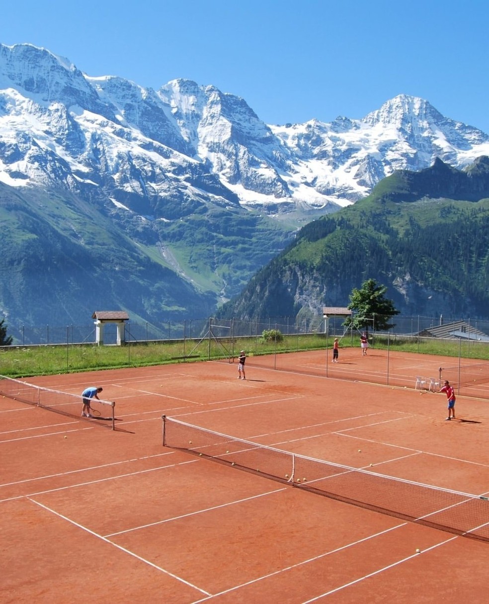Sportchalet Mürren em Berna, Suíça — Foto: Divulgação