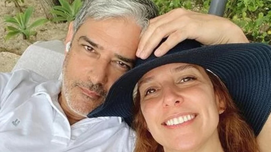 Natasha Dantas exibe momento raro com William Bonner: 