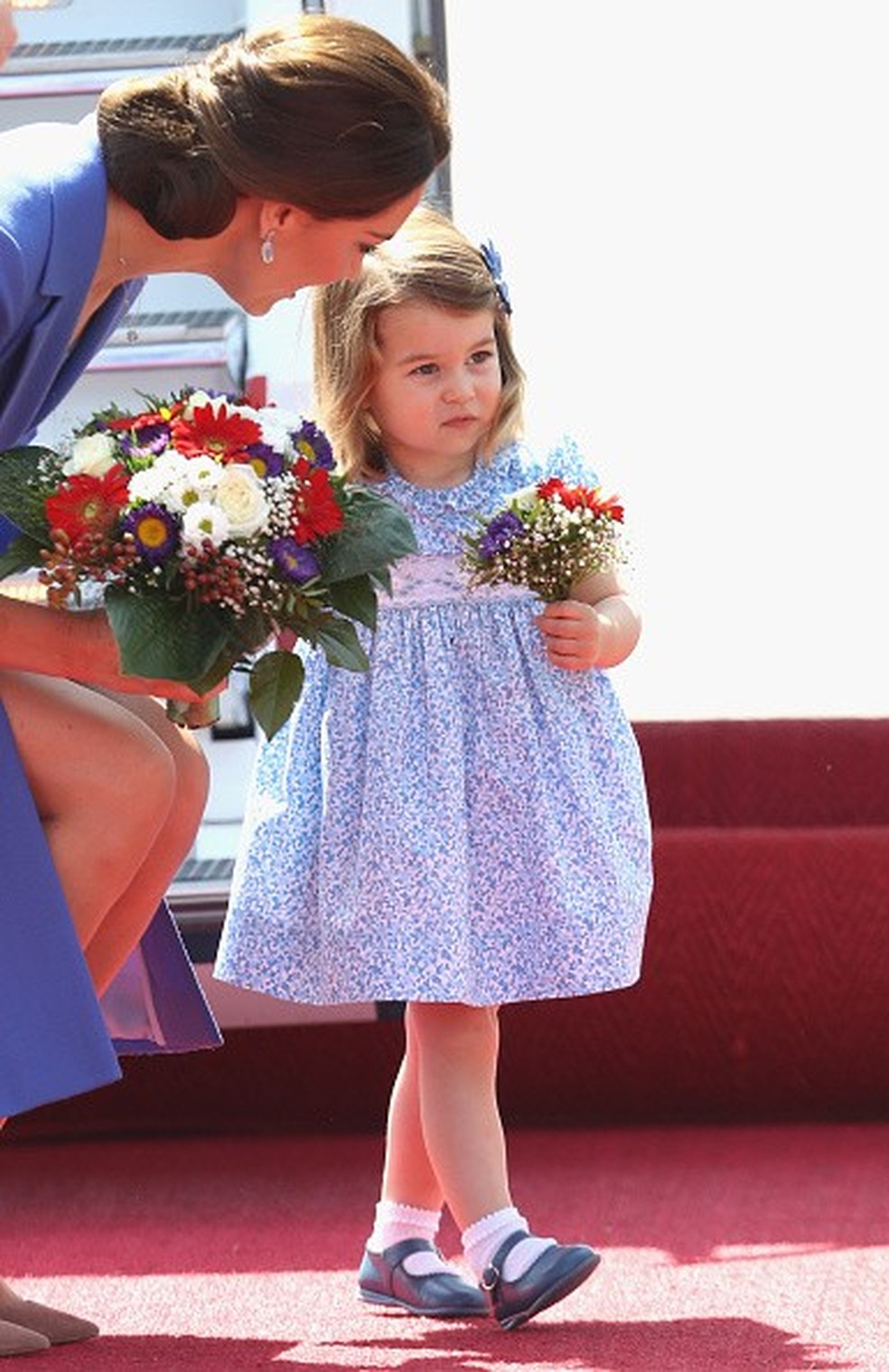 Família real: Kate Middleton, príncipe William, George e Charlotte  (Foto: Getty Images) — Foto: Vogue