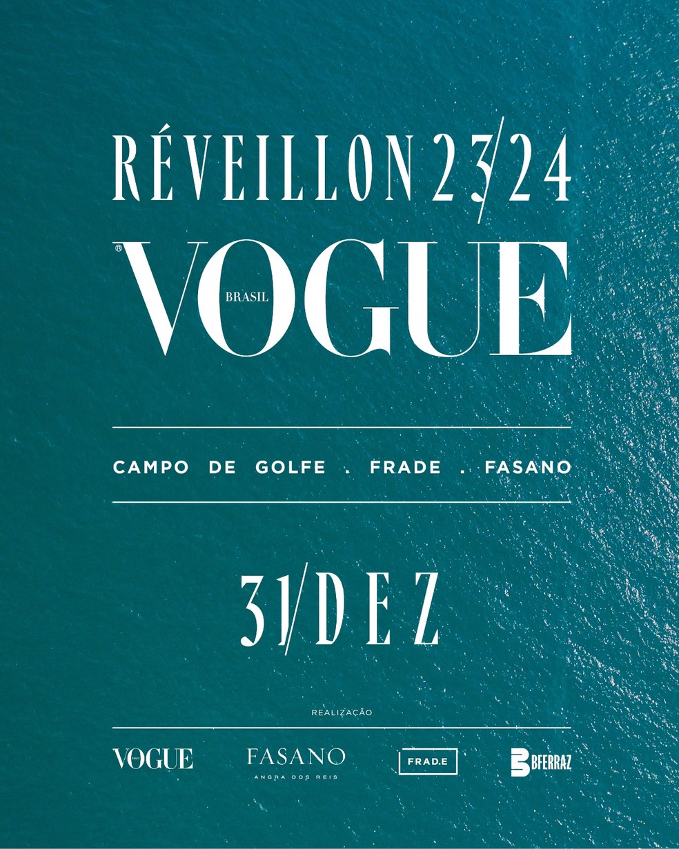 O Réveillon Vogue será realizado em Angra dos Reis — Foto: Divulgação