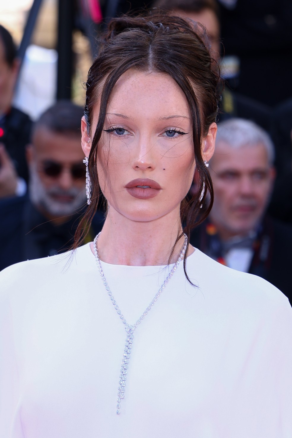 Meredith Duxbury no Festival de Cannes 2025 — Foto: Getty Imagems