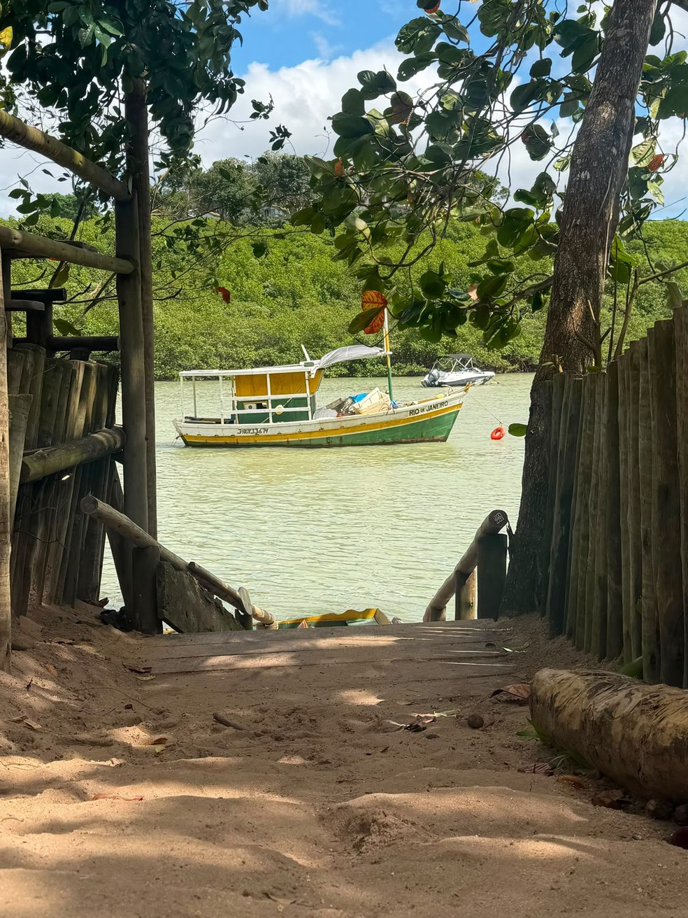 Caraíva, na Bahia — Foto: Acervo Pessoal