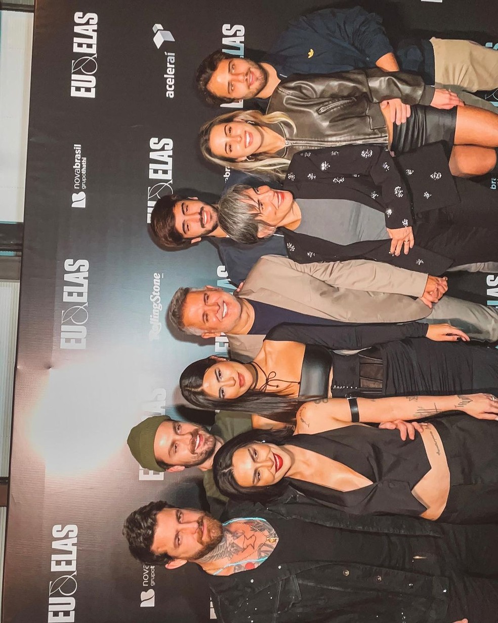 Cleo, as irmãs Antonia e Ana, Gloria Pires, Orlando Morais e a família — Foto: Reprodução/Instagram