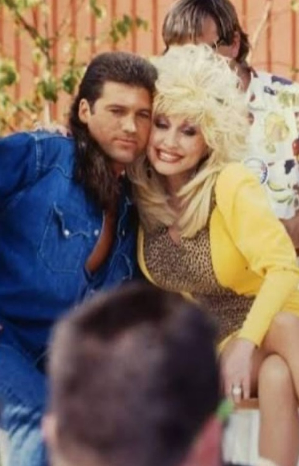 Billy Ray Cyrus se despede de Dolly Parton — Foto: Reprodução/Instagram