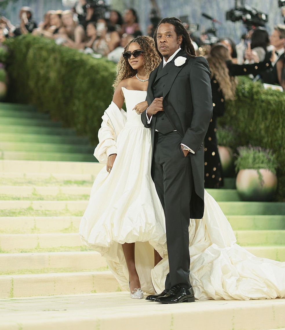 Jay-Z e Blue Ivy — Foto: GettyImages