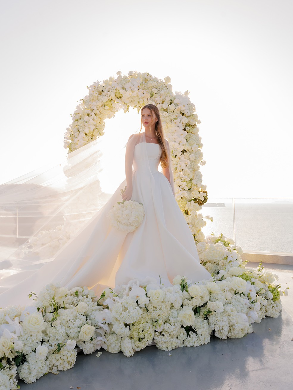 Casamento Gabriel Martinelli e Isabella Rousso — Foto: BOTTEGA53 STUDIO / Divulgação