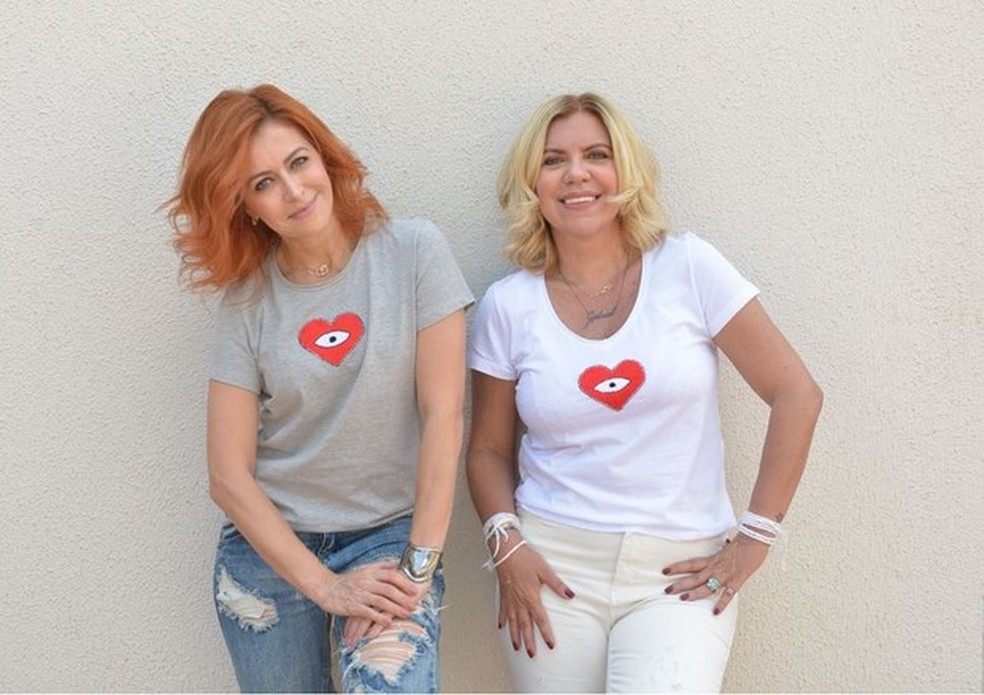 Astrid Fontenelle e Cris Tamer lançam linha de camisetas