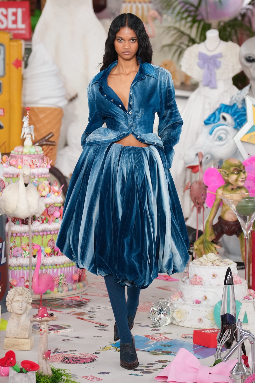 Diesel | Milão | Inverno 2026 — Foto: Launchmetrics Spotlight