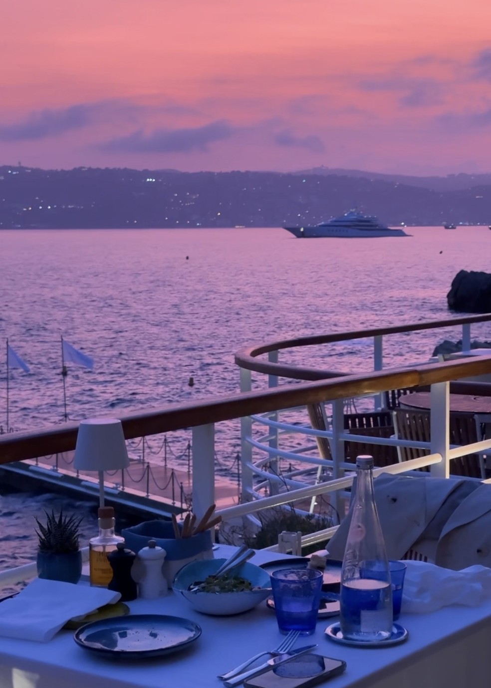 The Grill do Hôtel du Cap-Eden-Roc — Foto: acervo Pessoal
