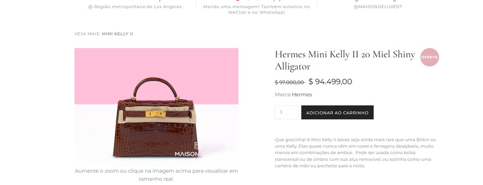 Virginia presenteia amiga com bolsa de quase R$ 500 mil — Foto: Reprodução/Internet