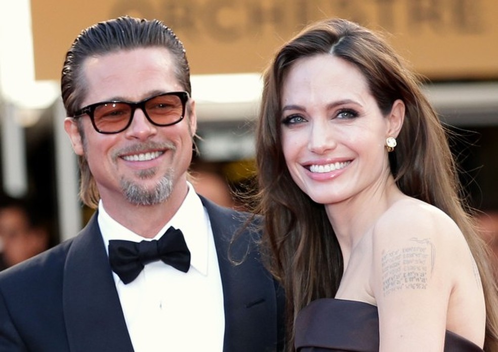 Brad Pitt e Angelina Jolie (Foto: Getty) — Foto: Vogue