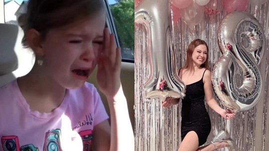Lily, que viralizou em meme com a irmã, Chloe, festeja 18 anos