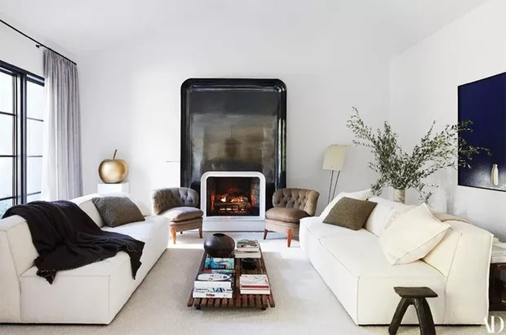 Reprodução / Revista Architectural Digest — Foto: Reprodução / Revista Architectural Digest