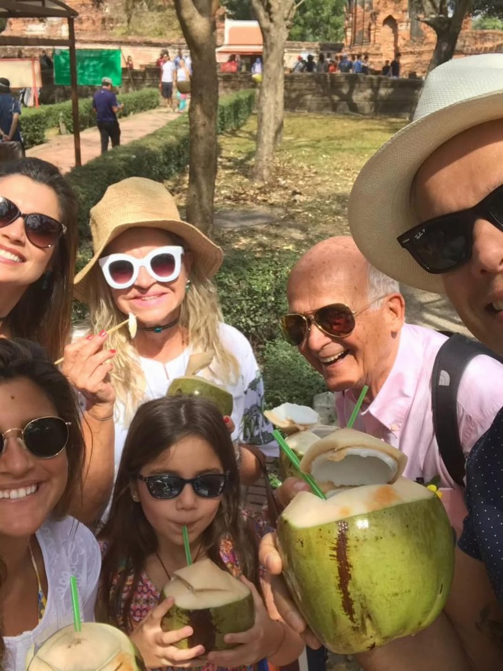 Otaviano Costa resgata fotos de viagem à Tailândia — Foto: Reprodução/Instagram
