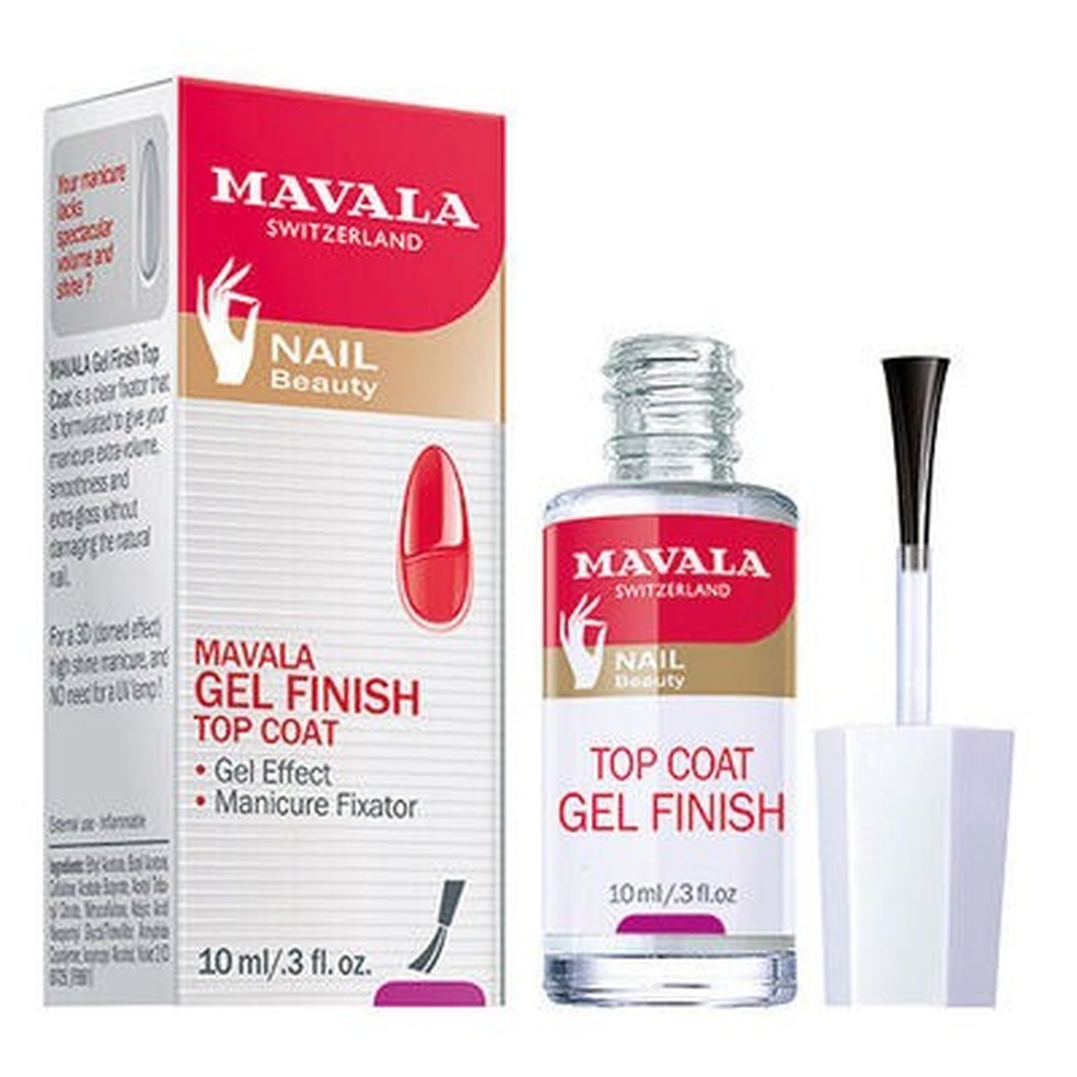 Mavala Top Coat Pink Star – Nagellack Mit Rosa Glitzerpartikeln, 14 Ml, Für Glamouröse Maniküre