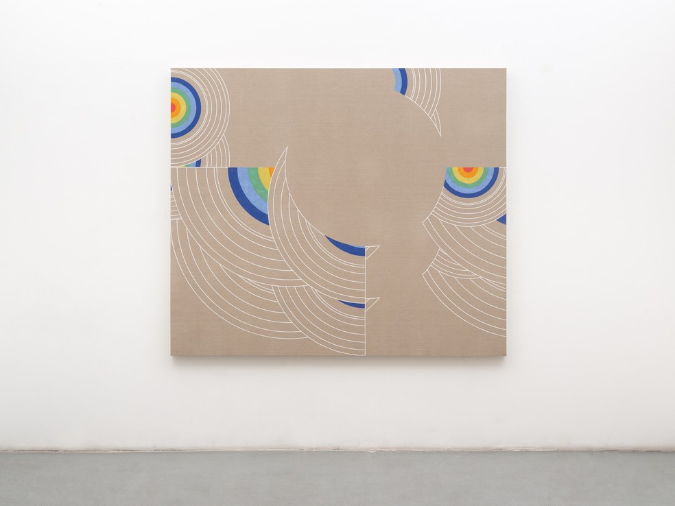 Jose Dávila, "The fact of constantly returning to the same point or situation" (2025) — Foto: Agustin Arce/Divulgação