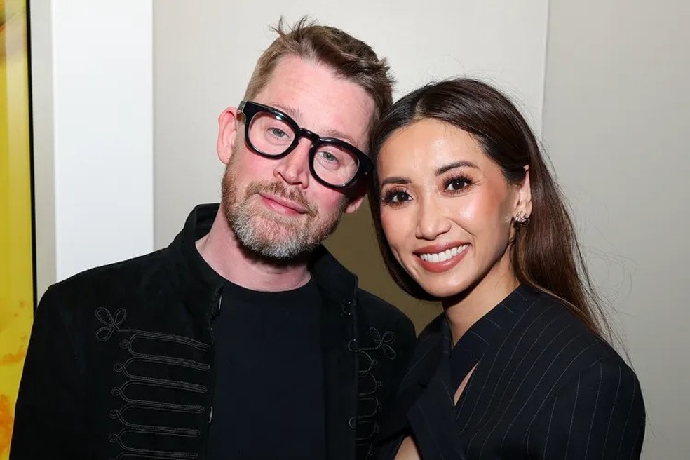 Macaulay Culkin e Brenda Song — Foto: GettyImages