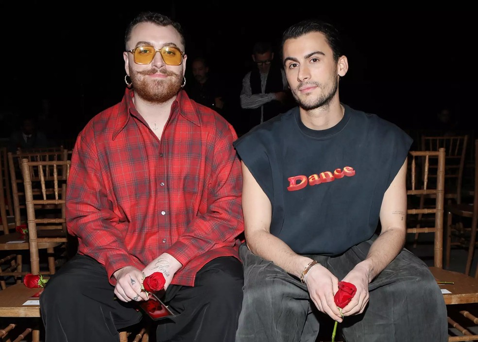 Christian Cowan e Sam Smith — Foto: GettyImages
