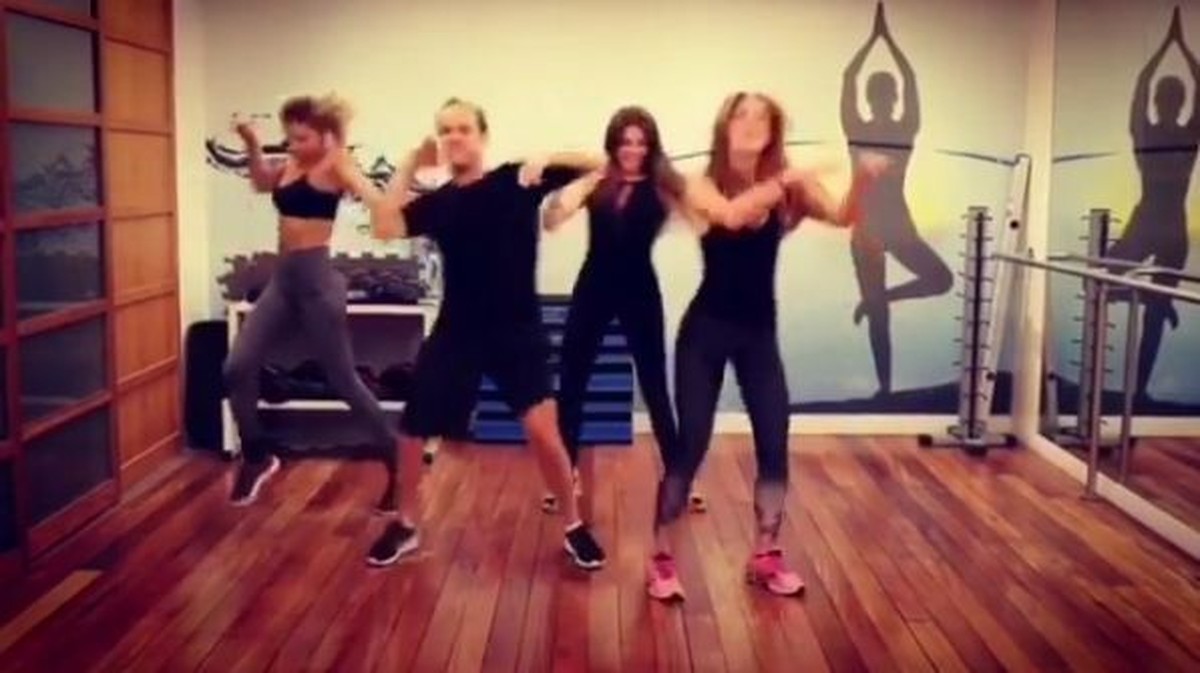 Famosas arrasam na dança em aulas com Justin Neto