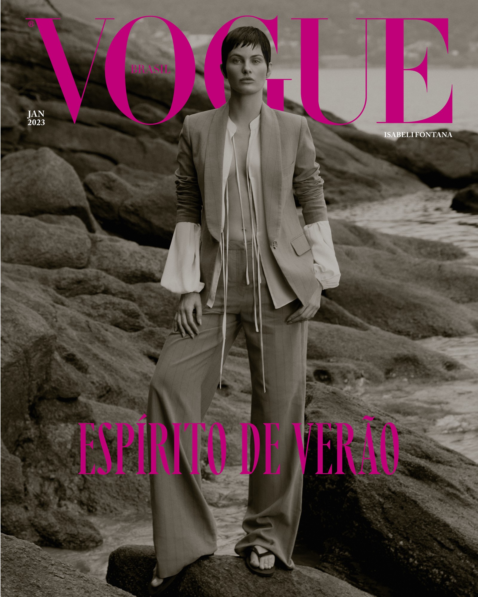 Vogue Brasil Janeiro 2023 — Foto: Vogue Brasil/ Lufré