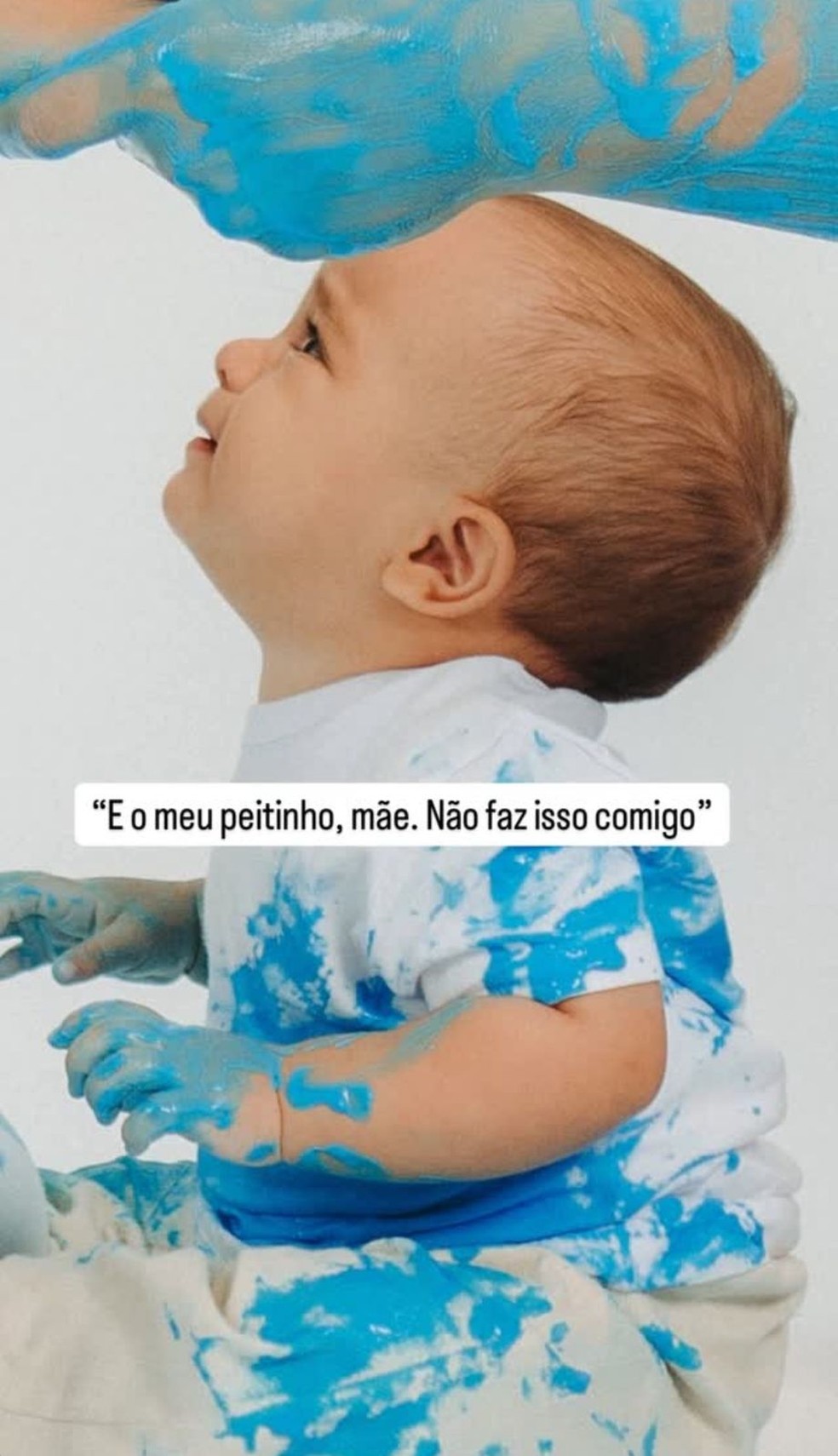 Ary Mirelle explica reação de seu primogênito com o anúncio de sua gravidez — Foto: Reprodução/Instagram